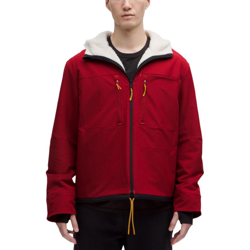 Lululemon Мужская двусторонняя куртка, CALI/IVRY/BLK
Lululemon Мужская двусторонняя куртка, CALI/IVRY/BLK