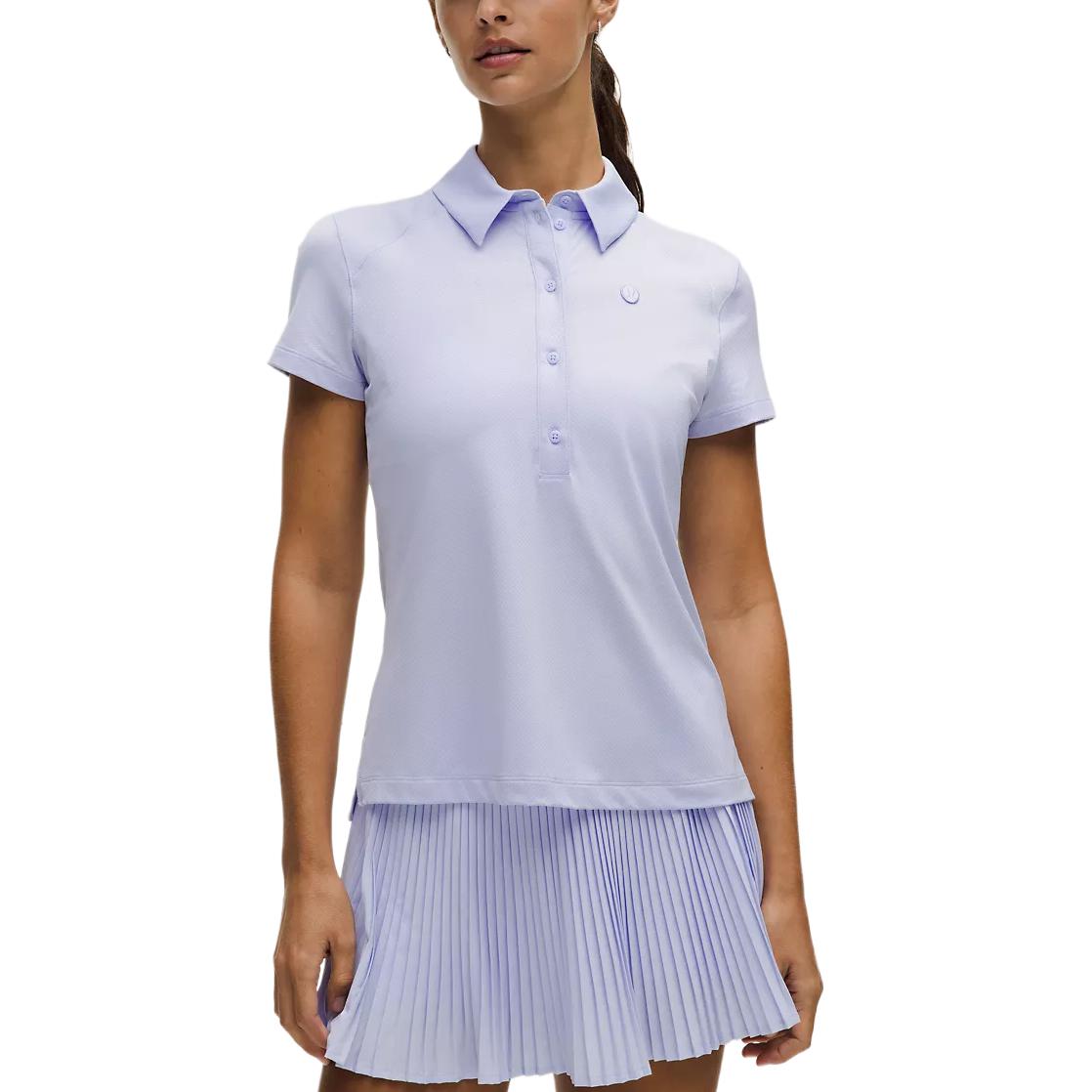 Быстросохнущая поло для женщин Lululemon, синий
Быстросохнущая поло для женщин Lululemon, синий