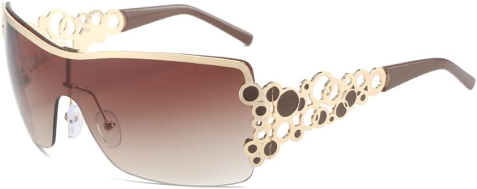 Женские модные солнцезащитные очки MUTYNE без оправы с градиентными линзами, золотистой ажурной оправой, металлическими шарнирами, класса люкс, с защитой от УФ-излучения UV400, C2
Женские модные солнцезащитные очки MUTYNE без оправы с градиентными линзами, золотистой ажурной оправой, металлическими шарнирами, класса люкс, с защитой от УФ-излучения UV400, C2