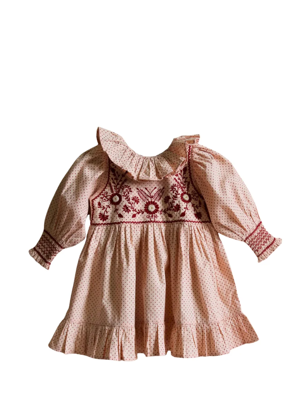 Платье с оборками и вышивкой BONJOUR, розовый
Платье с оборками и вышивкой BONJOUR, розовый