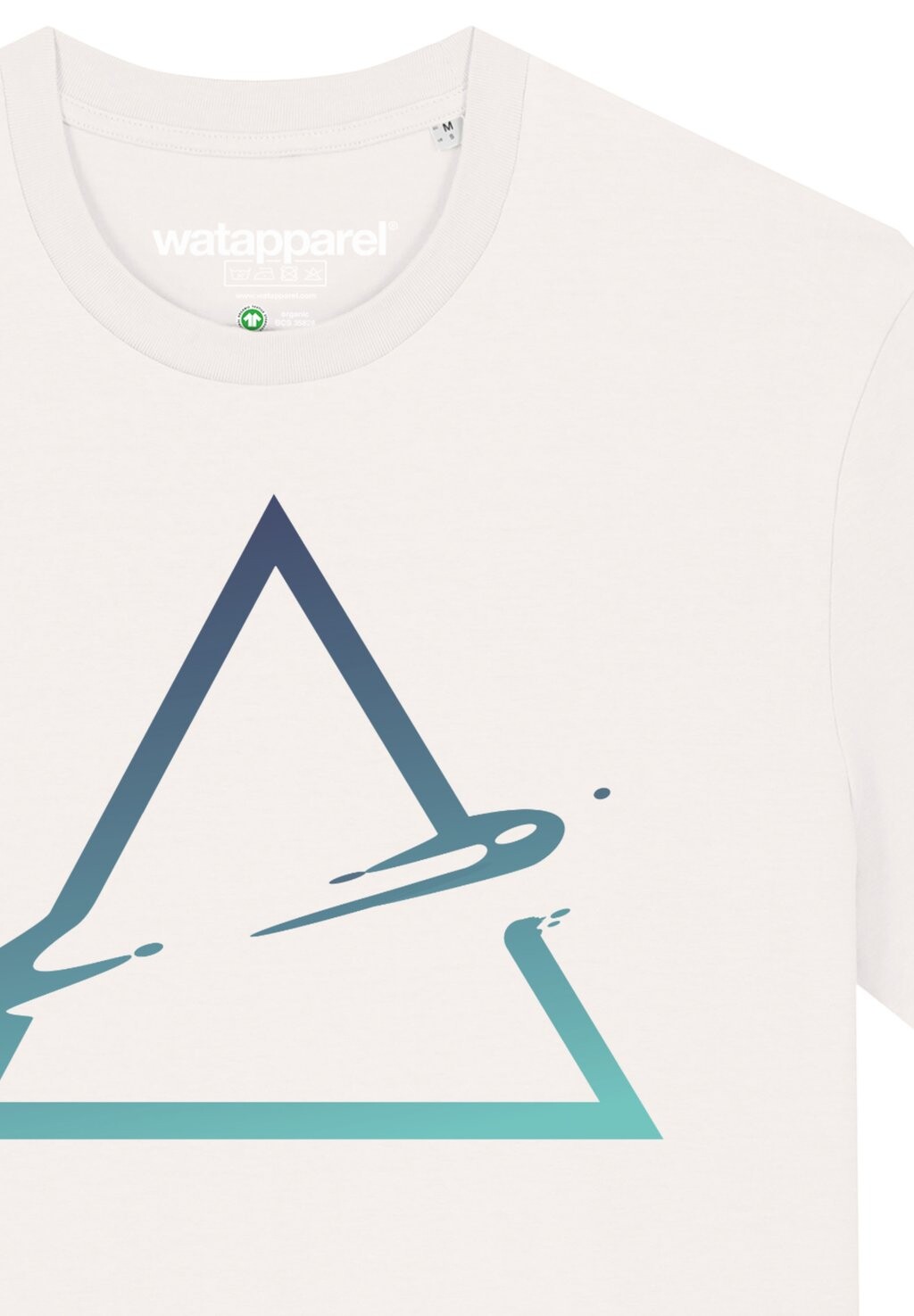 Футболка с принтом watapparel, белый 
Футболка с принтом watapparel, белый