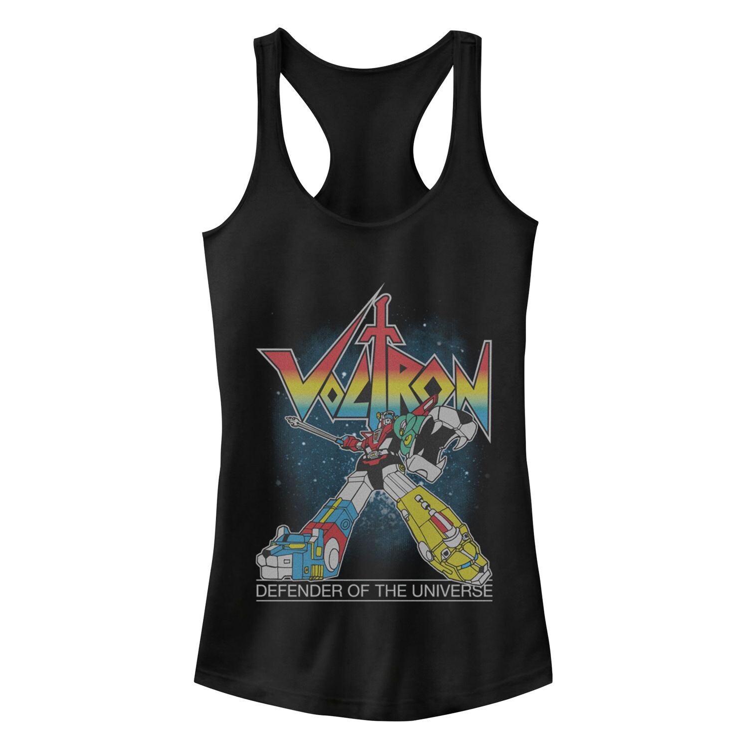 Юниорская майка Voltron Defender Of The Universe Defender Racerback Licensed Character
Юниорская майка Voltron Defender Of The Universe Defender Racerback Licensed Character