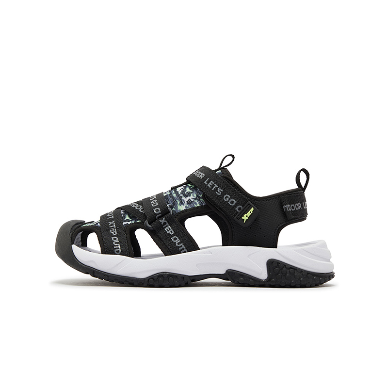 Сандалии детские, противоскользящие, дышащие, низкие XTEP, черный/зеленый
Сандалии детские, противоскользящие, дышащие, низкие XTEP, черный/зеленый