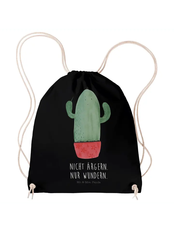 Спортивная сумка Mr & Mrs Panda Sportbeutel Kaktus Wut, черный
Спортивная сумка Mr & Mrs Panda Sportbeutel Kaktus Wut, черный