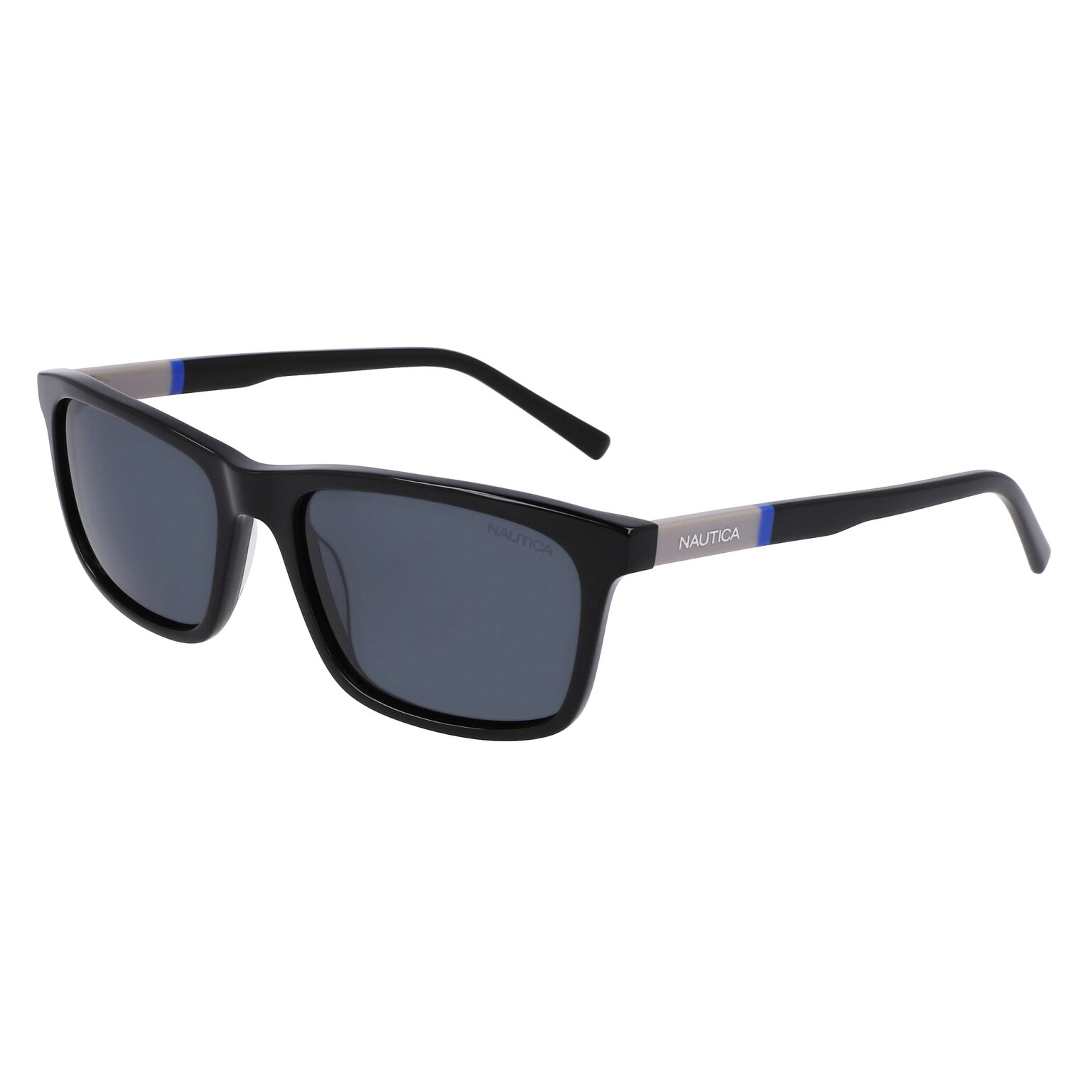 Мужские прямоугольные солнцезащитные очки с логотипом Nautica, цвет Black Iron Wash
Мужские прямоугольные солнцезащитные очки с логотипом Nautica, цвет Black Iron Wash
