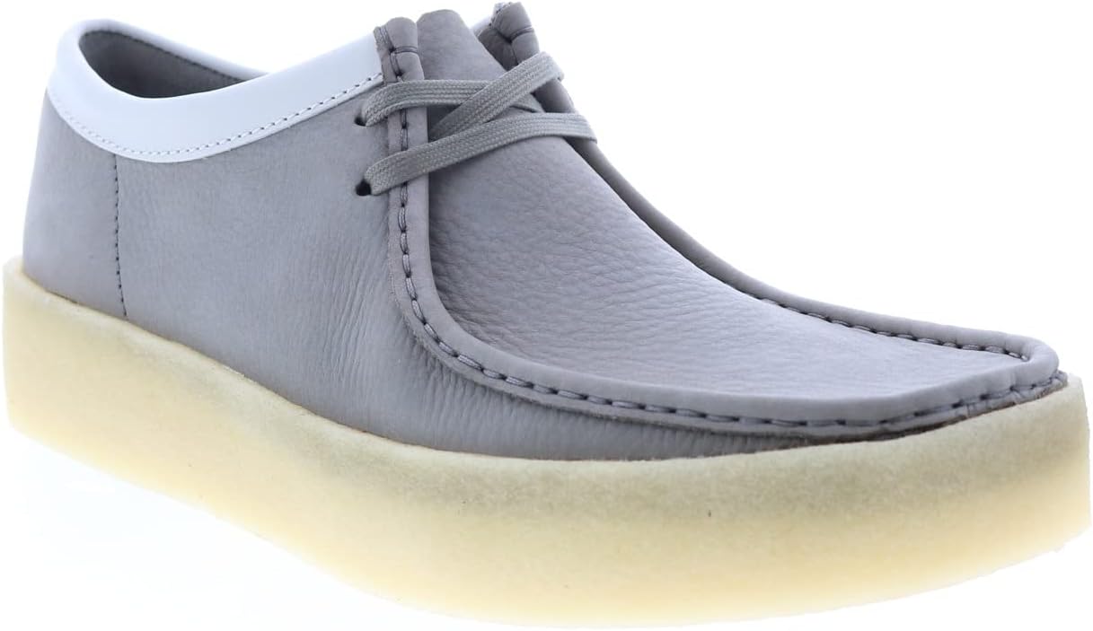 Мужские ботинки Clarks Wallabee Cup Off-White Camo из замши Chukka, серый
Мужские ботинки Clarks Wallabee Cup Off-White Camo из замши Chukka, серый