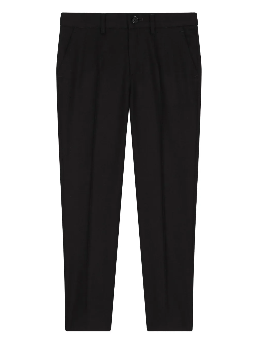 Брюки с вышитым логотипом Dolce & Gabbana Kids, черный
Брюки с вышитым логотипом Dolce & Gabbana Kids, черный