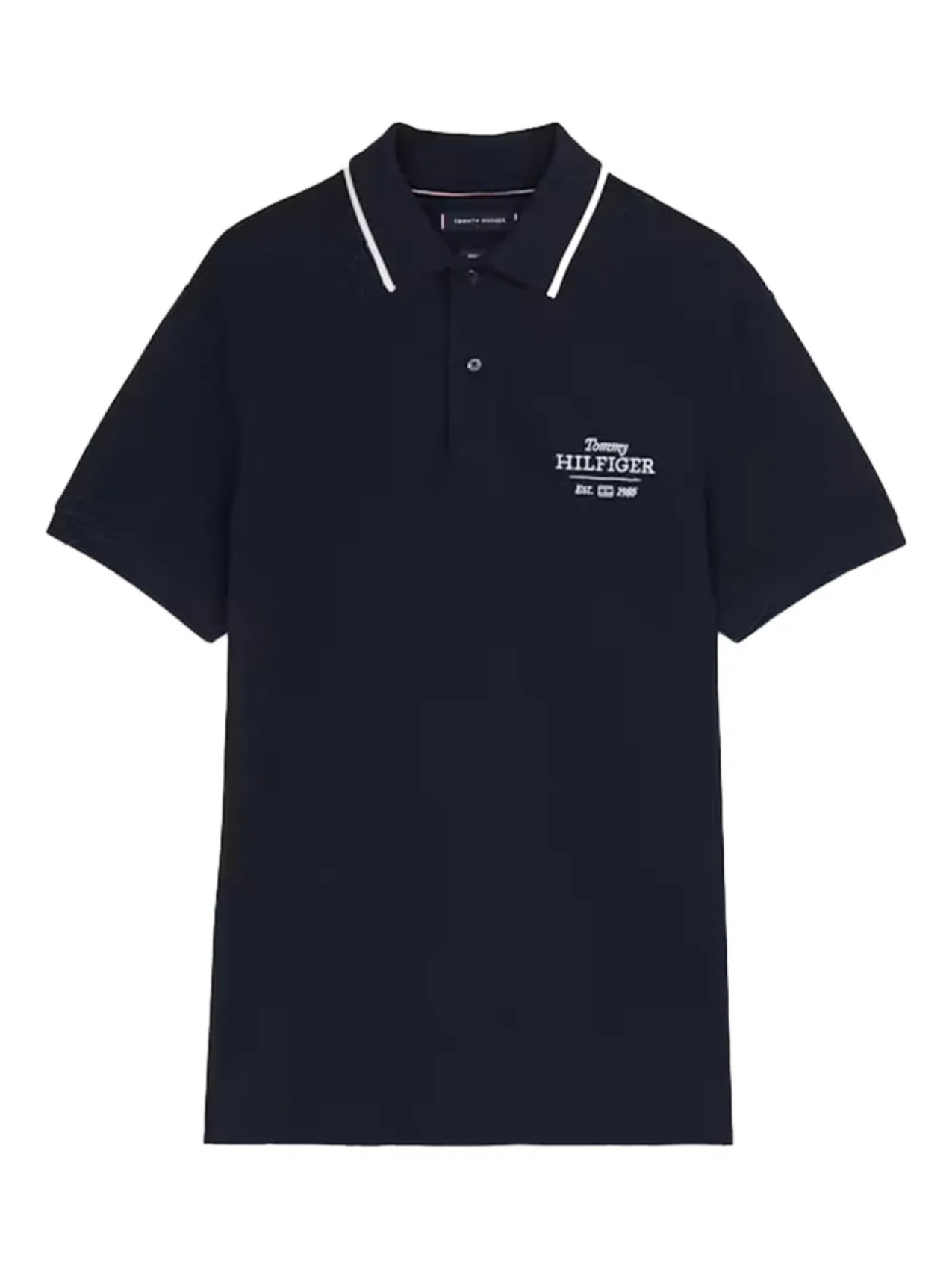 Рубашка поло с вышитым логотипом Tommy Hilfiger, синий
Рубашка поло с вышитым логотипом Tommy Hilfiger, синий