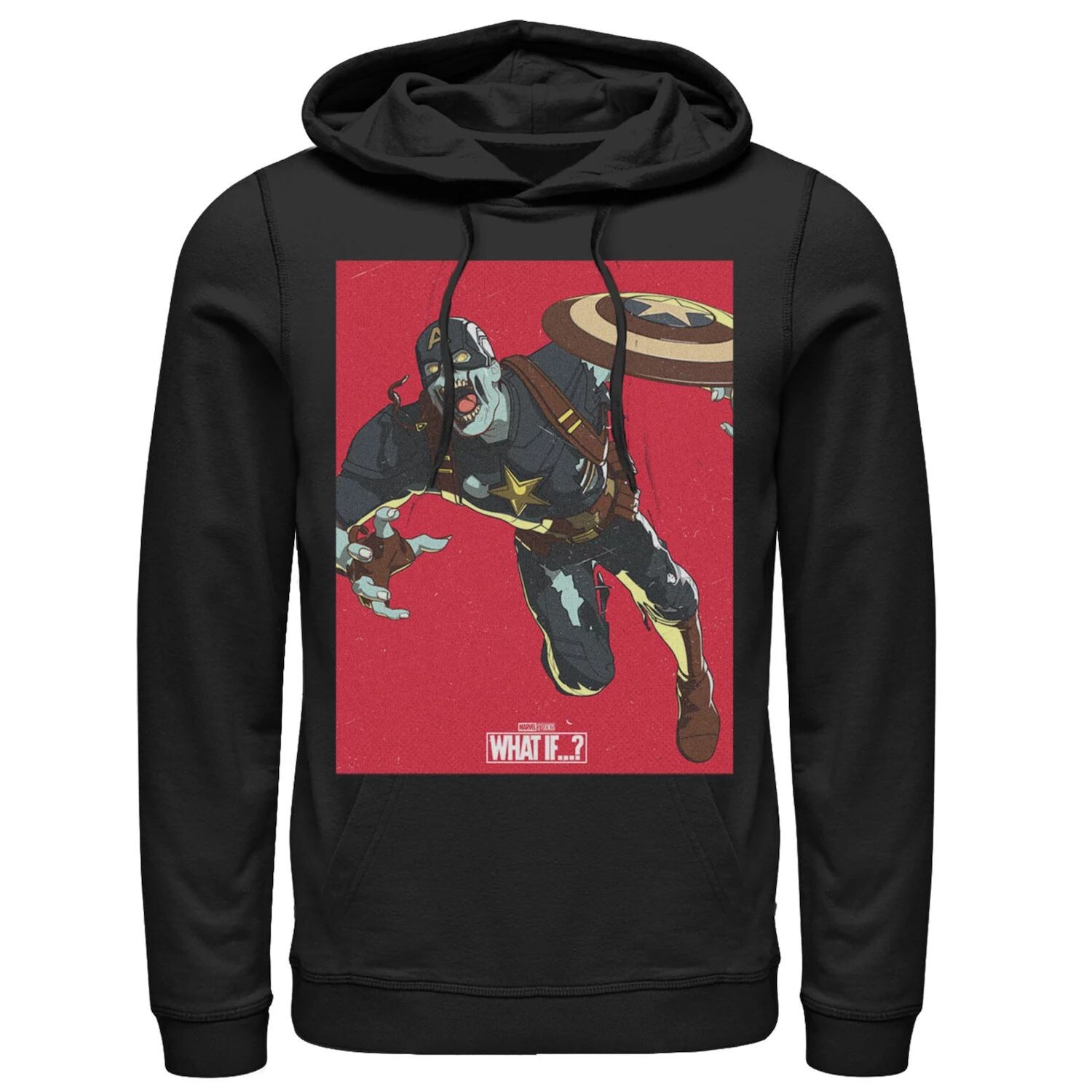 Мужская толстовка с капюшоном Marvel What If Captain America Zombie Licensed Character
Мужская толстовка с капюшоном Marvel What If Captain America Zombie Licensed Character