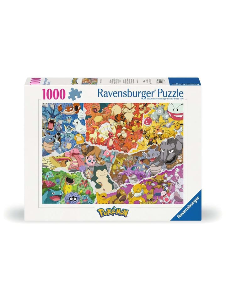 Цветной пазл Ravensburger «Приключения покемонов» из 1000 деталей
Цветной пазл Ravensburger «Приключения покемонов» из 1000 деталей
