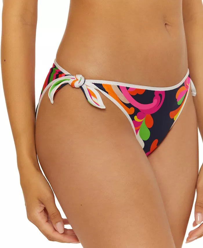 Женские реверсивные бикини-трусики с завязками по бокам Hipster Trina Turk, мультиколор
Женские реверсивные бикини-трусики с завязками по бокам Hipster Trina Turk, мультиколор