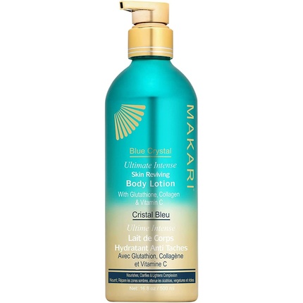Blue Crystal Reviving Body Lotion 16.8oz Lightening Brightening Moisture Cream с натуральным глутатионом Makari
Blue Crystal Reviving Body Lotion 16.8oz Lightening Brightening Moisture Cream с натуральным глутатионом Makari