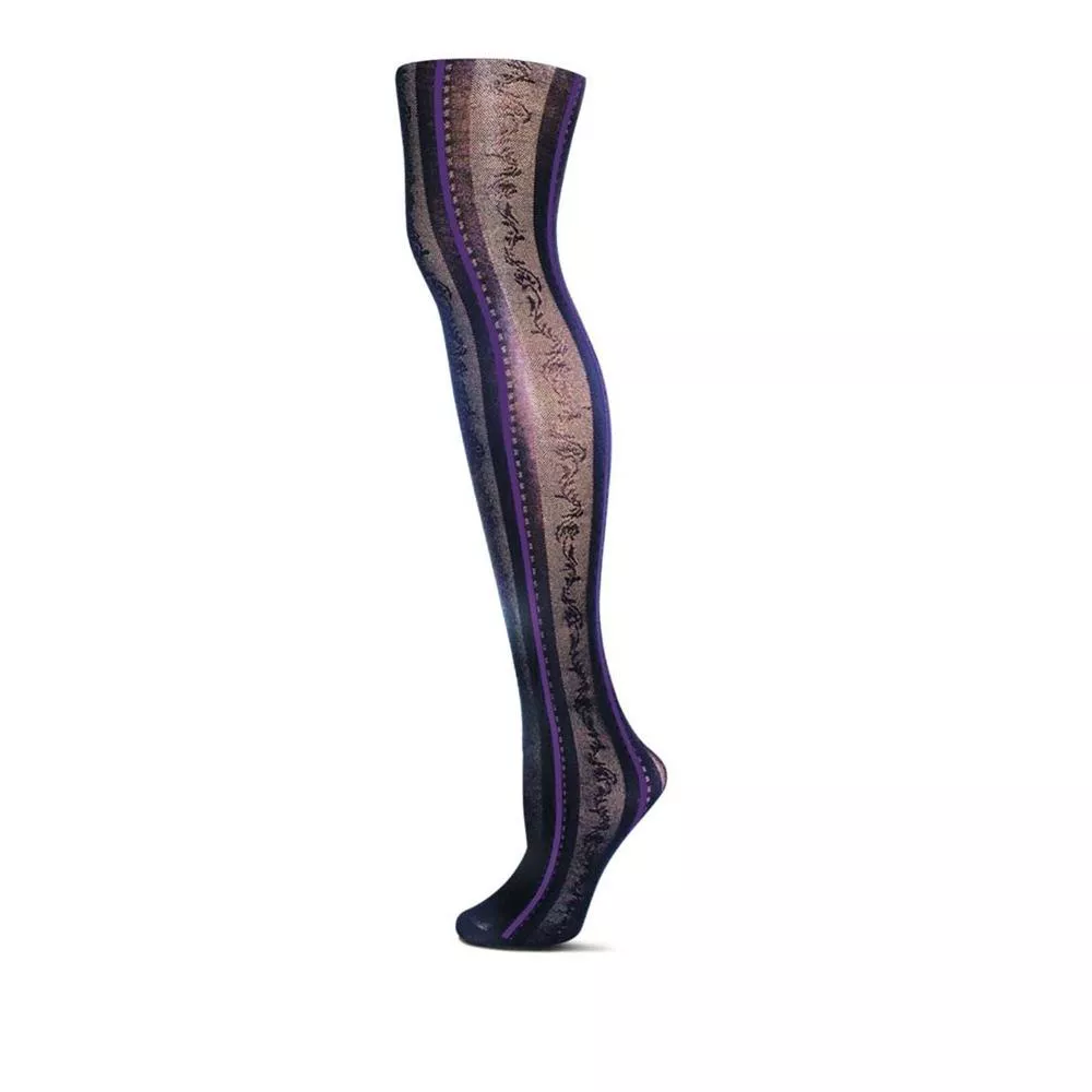 Memoi Linear Fashion каскадные колготки Vine непрозрачные сливовые идеально-черные ML
Memoi Linear Fashion каскадные колготки Vine непрозрачные сливовые идеально-черные ML