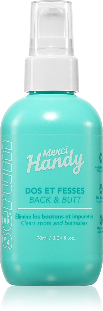 Сыворотка для тела Dos & Fesses для чувствительной кожи Merci Handy, 90 мл
Сыворотка для тела Dos & Fesses для чувствительной кожи Merci Handy, 90 мл