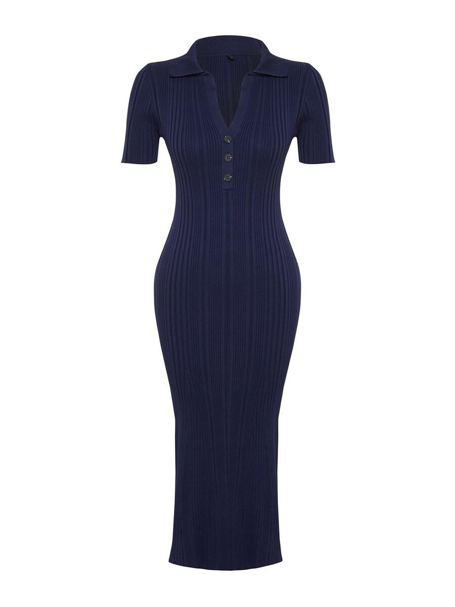 Вязаное платье Trendyol, Indigo
Вязаное платье Trendyol, Indigo