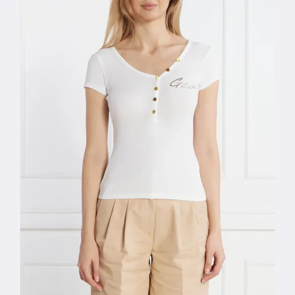 Облегающая футболка Guess, белый
Облегающая футболка Guess, белый