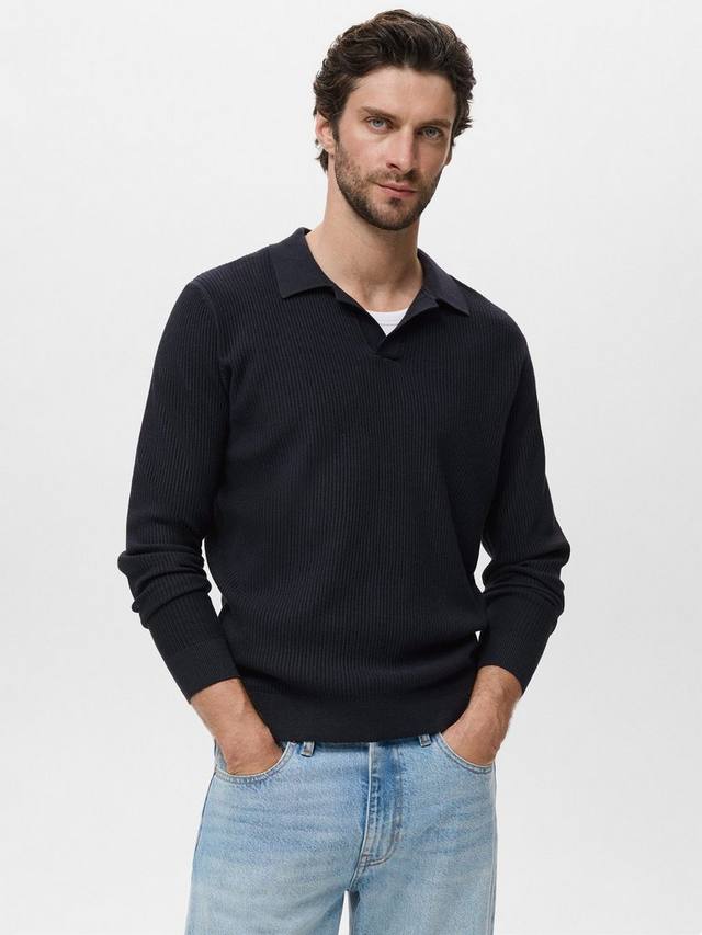 Длинная поло с длинными рукавами Antigua Regular Fit из хлопковой смеси Mango, Navy
Длинная поло с длинными рукавами Antigua Regular Fit из хлопковой смеси Mango, Navy