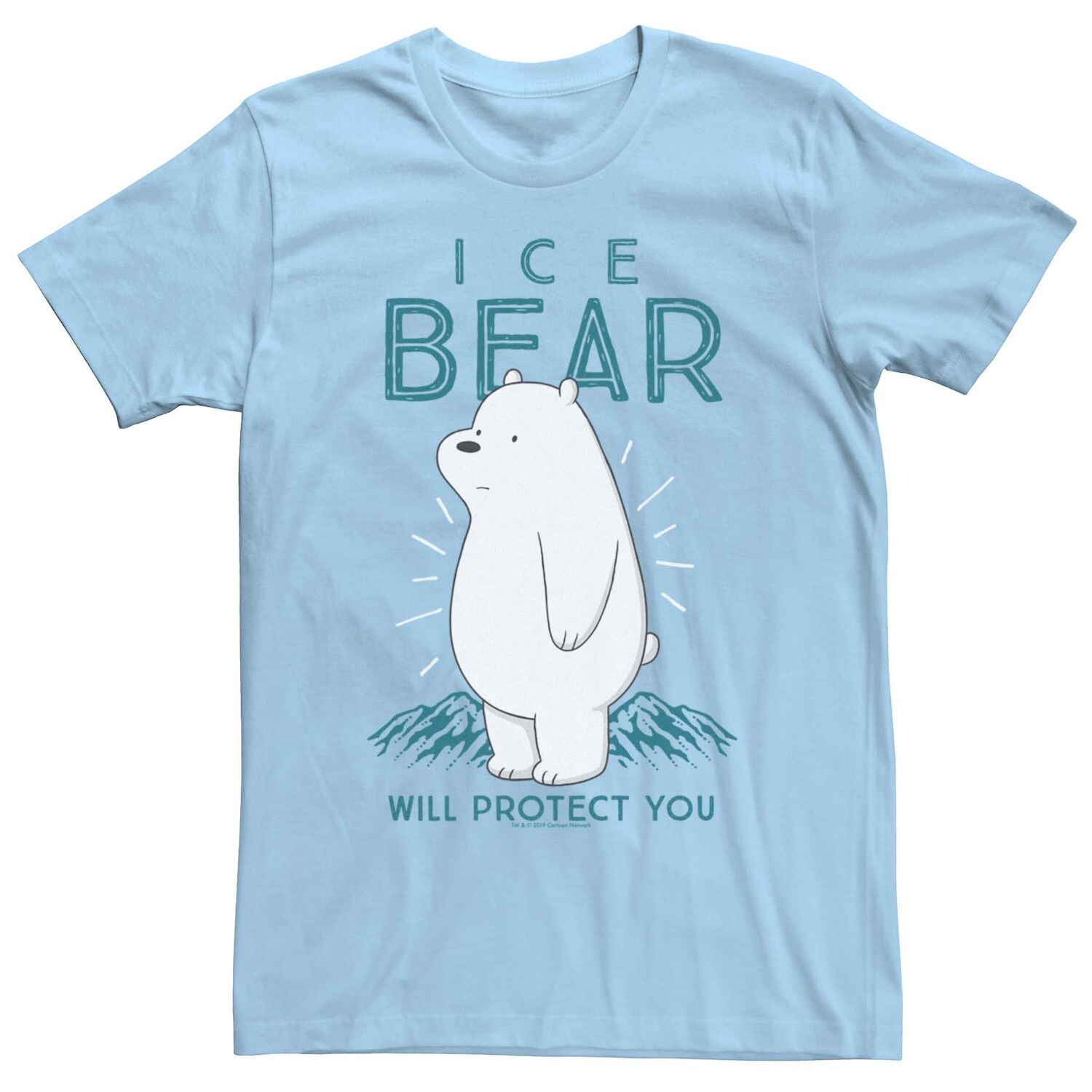 Мужская футболка We Bare Bears Ice Bear Will Protect You с портретом Licensed Character
Мужская футболка We Bare Bears Ice Bear Will Protect You с портретом Licensed Character