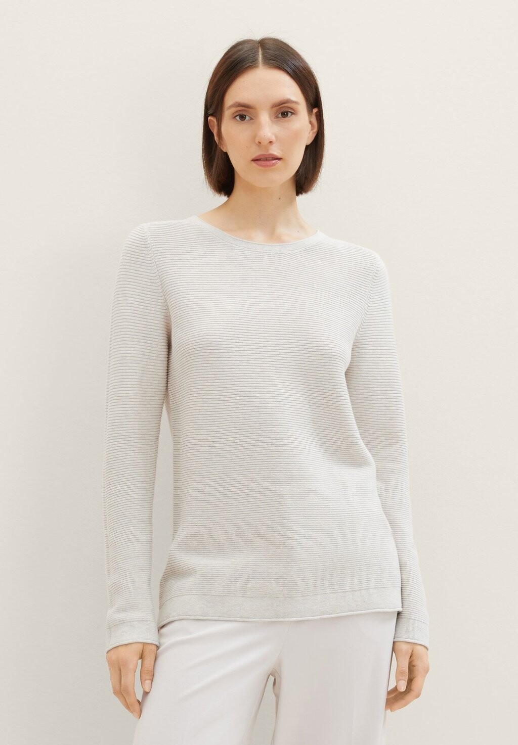 Свитшот TOM TAILOR ТРИКОТАЖНЫЙ ДЖЕМПЕР С КРУГЛЫМ ВЫРЕЗОМ, пыльный алебастровый меланж
Свитшот TOM TAILOR ТРИКОТАЖНЫЙ ДЖЕМПЕР С КРУГЛЫМ ВЫРЕЗОМ, пыльный алебастровый меланж