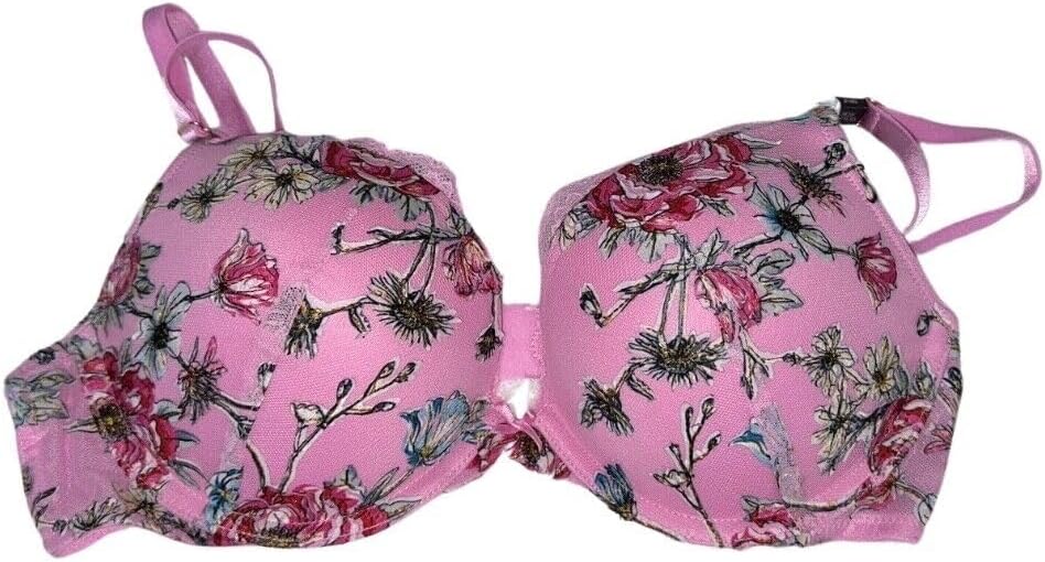 Victoria's Secret Бюстгальтер Push-Up с вышивкой и кружевом Multicolor New, Embroidered Lilac Chiffon Floral
Victoria's Secret Бюстгальтер Push-Up с вышивкой и кружевом Multicolor New, Embroidered Lilac Chiffon Floral