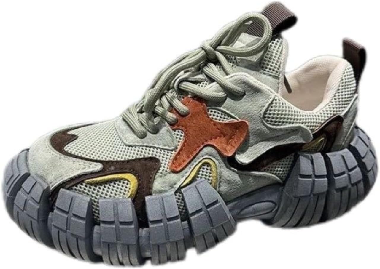 Модные мужские кроссовки из замши и кожи с шнуровкой, с толстой подошвой, повседневные легкие с мягкой амортизирующей стелькой, с круглым носком, для прогулок, уличного стиля, повседневного ношения, спортзала и социальных мероприятий Netehadi, с...
Модные мужские кроссовки из замши и кожи с шнуровкой, с толстой подошвой, повседневные легкие с мягкой амортизирующей стелькой, с круглым носком, для прогулок, уличного стиля, повседневного ношения, спортзала и социальных мероприятий Netehadi, с...