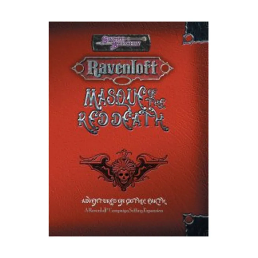 Masque of the Red Death, Ravenloft (d20), твердый переплет
Masque of the Red Death, Ravenloft (d20), твердый переплет