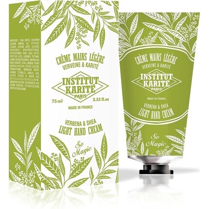Institut Karit Paris Крем для рук Shea Light So Magic Verbena 75мл, Institut Karite Paris
Institut Karit Paris Крем для рук Shea Light So Magic Verbena 75мл, Institut Karite Paris