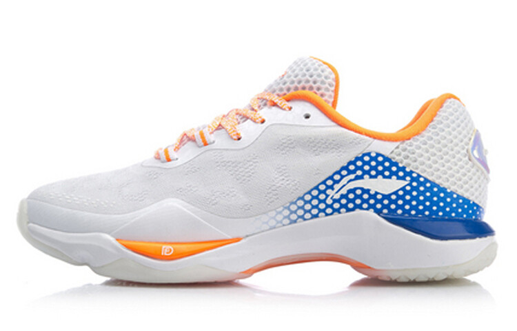 Кроссовки для бадминтона Raid женские низкие оранжевые/белые Lining
Кроссовки для бадминтона Raid женские низкие оранжевые/белые Lining