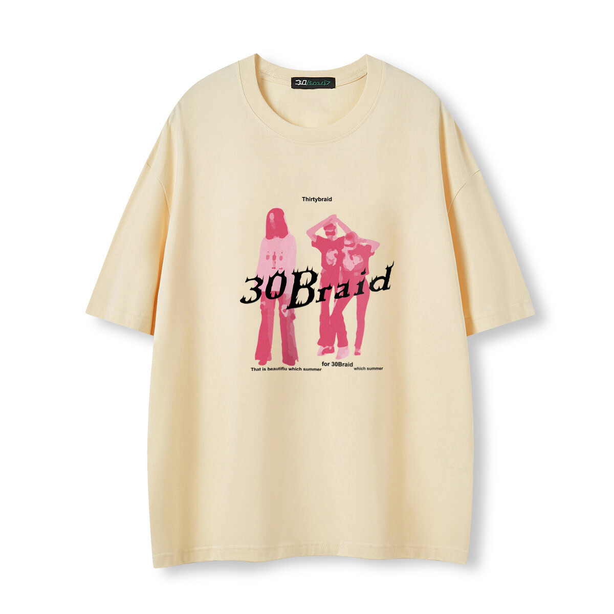 Футболка унисекс 30Braid, Черный 
Футболка унисекс 30Braid, Черный