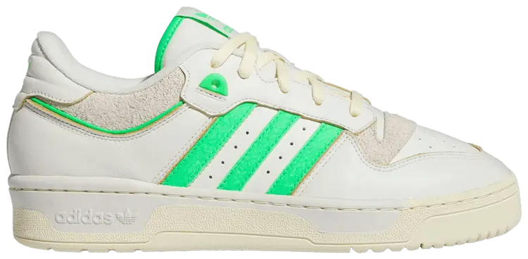 Кроссовки adidas Rivalry 86 Low 'Wonder White Neon Green', кремовый 
Кроссовки adidas Rivalry 86 Low 'Wonder White Neon Green', кремовый
