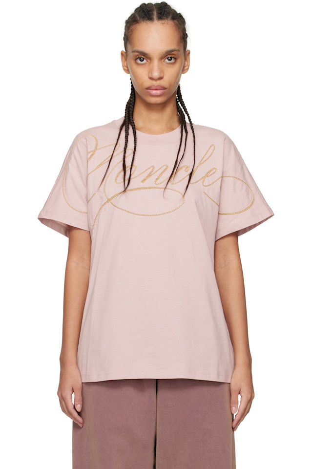 Футболка с логотипом S/S Moncler, розовый
Футболка с логотипом S/S Moncler, розовый