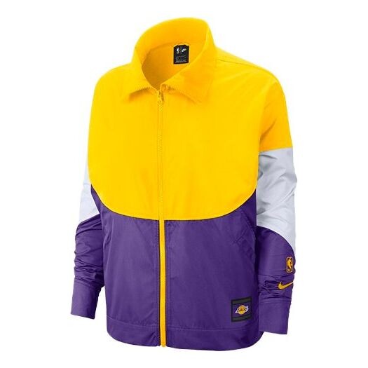 Куртка nba lakers basketball sports contrasting colors woven jacket yellow Nike, желтый
Куртка nba lakers basketball sports contrasting colors woven jacket yellow Nike, желтый