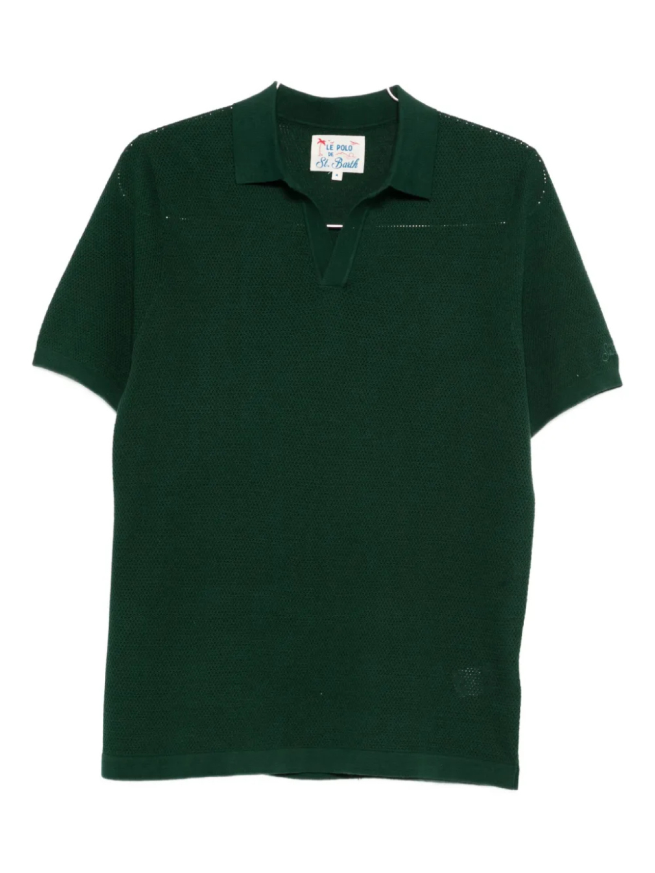 Футболка в сетку MC2 Saint Barth, зеленый 
Футболка в сетку MC2 Saint Barth, зеленый