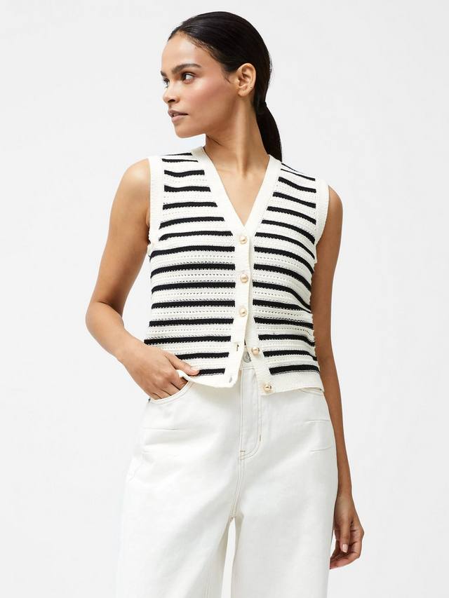 Жилет в полоску lumi mozart French Connection, цвет Summer White
Жилет в полоску lumi mozart French Connection, цвет Summer White