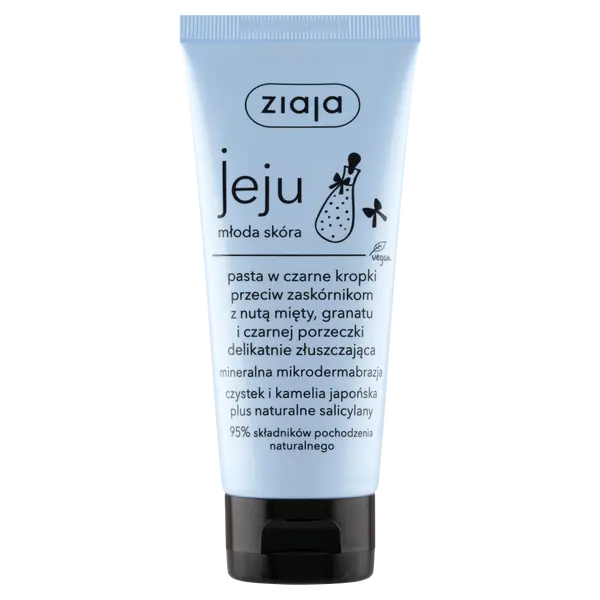 Очищающая паста для лица против черных точек, 75 мл Ziaja Jeju 
Очищающая паста для лица против черных точек, 75 мл Ziaja Jeju