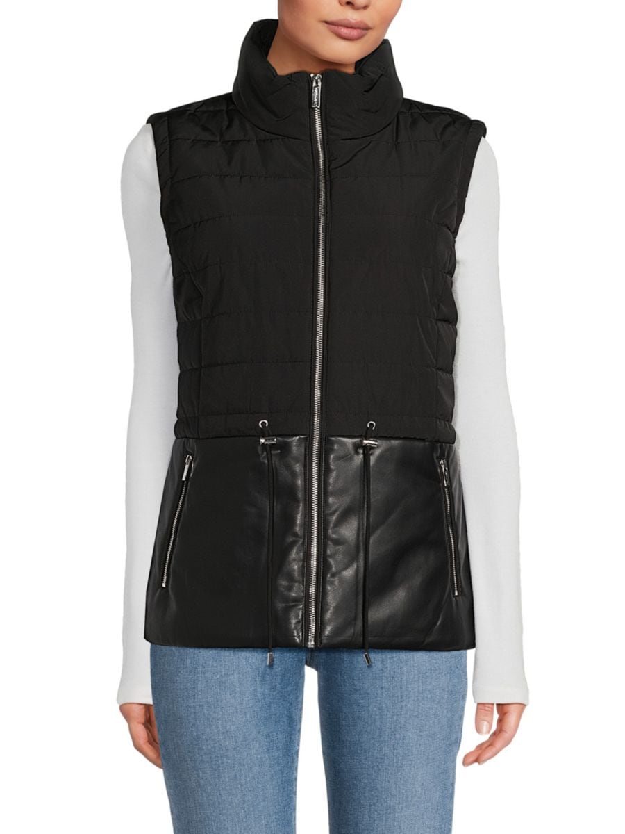 Стеганый жилет с воротником-стойкой Calvin Klein, черный
Стеганый жилет с воротником-стойкой Calvin Klein, черный