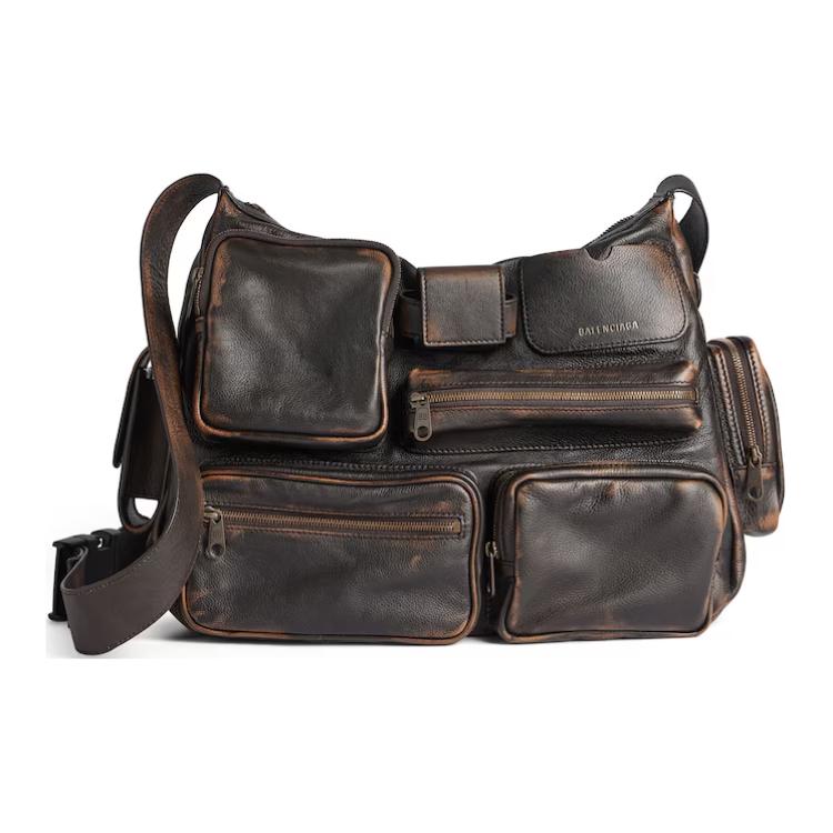 Balenciaga Сумка-почтальон из телячьей кожи
Balenciaga Сумка-почтальон из телячьей кожи