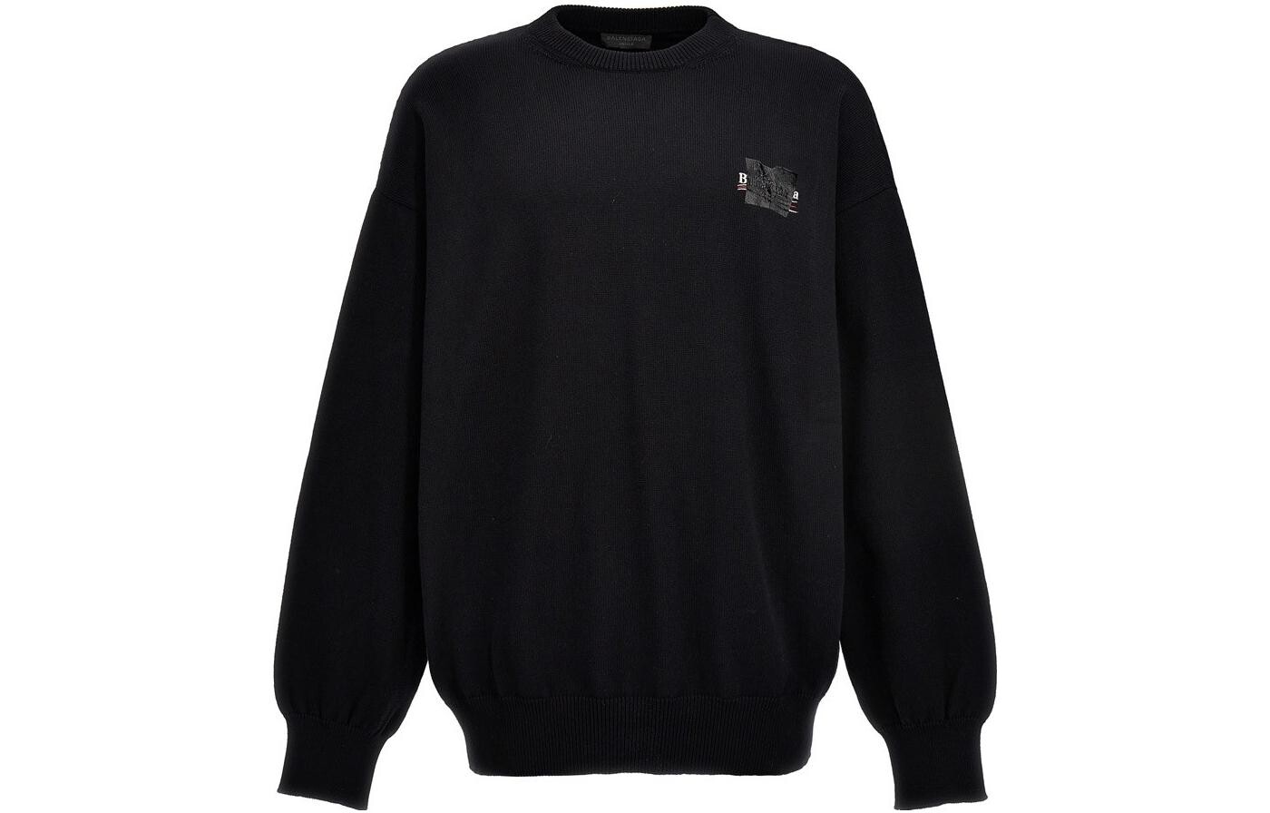 Свитер мужской Balenciaga с логотипом на спине, черный
Свитер мужской Balenciaga с логотипом на спине, черный
