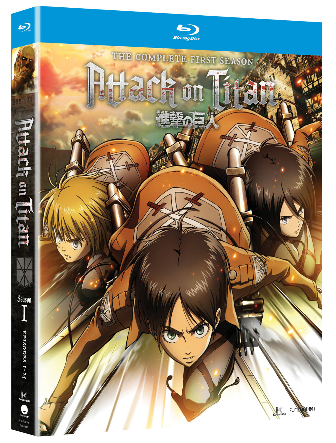 Blu-Ray диск Attack on Titan - Season 1 - Blu-ray
Blu-Ray диск Attack on Titan - Season 1 - Blu-ray
