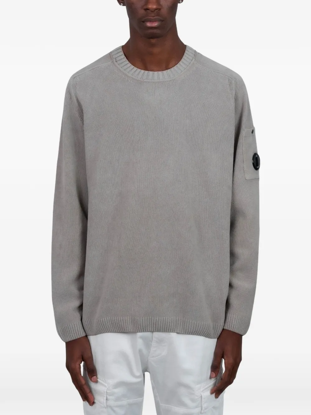 Джемпер с круглым вырезом и длинными рукавами C.P. Company, серый
Джемпер с круглым вырезом и длинными рукавами C.P. Company, серый