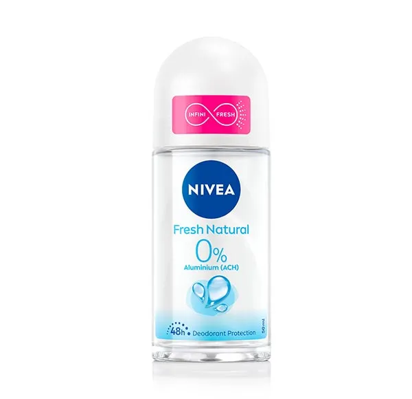 Шариковый дезодорант Fresh Natural Nivea, 50 ml
Шариковый дезодорант Fresh Natural Nivea, 50 ml