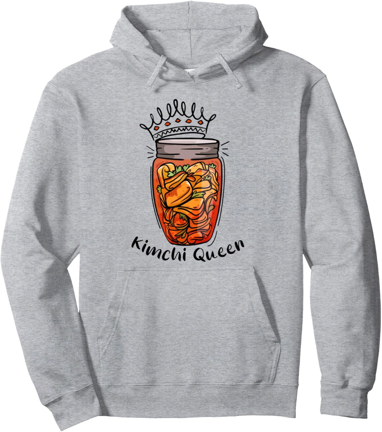 Корейская еда, острая еда, я люблю кимчи, корейская толстовка Kimchi Gift, серый
Корейская еда, острая еда, я люблю кимчи, корейская толстовка Kimchi Gift, серый