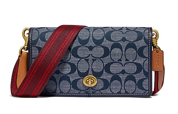 COACH Хлопковая сумка Hayden с кожаными деталями, маленькая квадратная сумка через плечо, кросс-боди маленькая, женская, джинсовый синий, монограмма
COACH Хлопковая сумка Hayden с кожаными деталями, маленькая квадратная сумка через плечо, кросс-боди маленькая, женская, джинсовый синий, монограмма