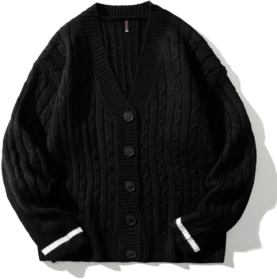 Мужской кардиган классического кроя с кабельным узором, длинный рукав, V-образный вырез PRTM EGO
Мужской кардиган классического кроя с кабельным узором, длинный рукав, V-образный вырез PRTM EGO