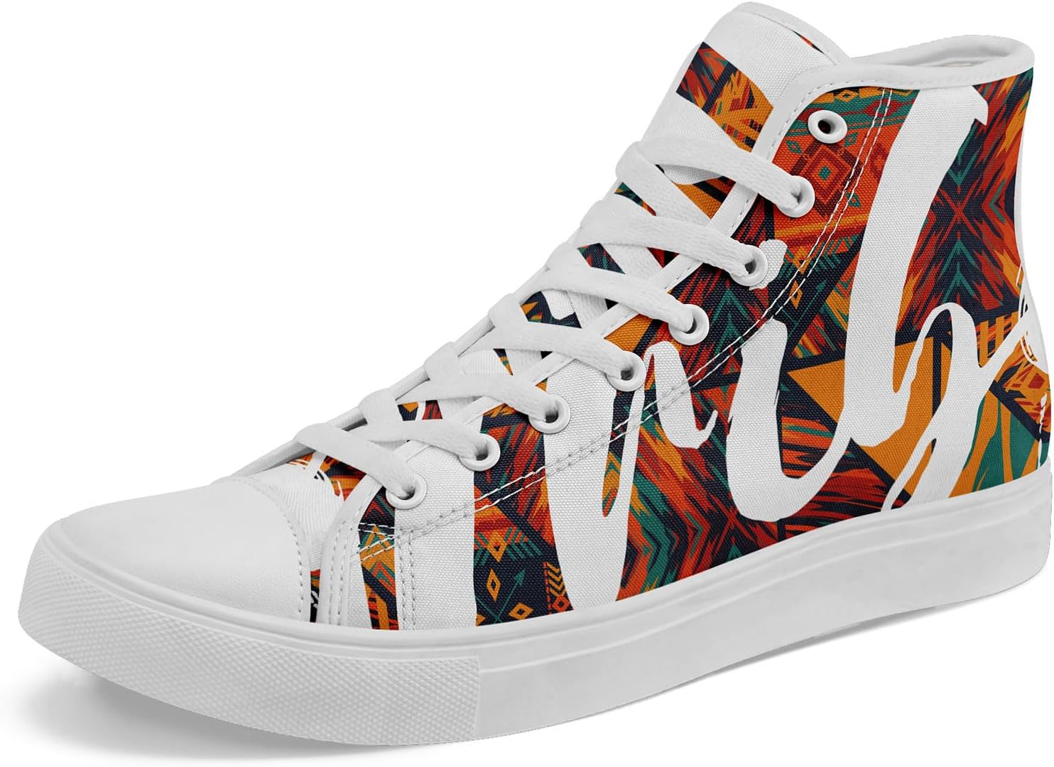 Высокие кеды из канвы для мужчин и женщин - дышащие, легкие, этнические повседневные туфли с прочной резиновой подошвой Awsole, белый/красный/желтый/оранжевый
Высокие кеды из канвы для мужчин и женщин - дышащие, легкие, этнические повседневные туфли с прочной резиновой подошвой Awsole, белый/красный/желтый/оранжевый