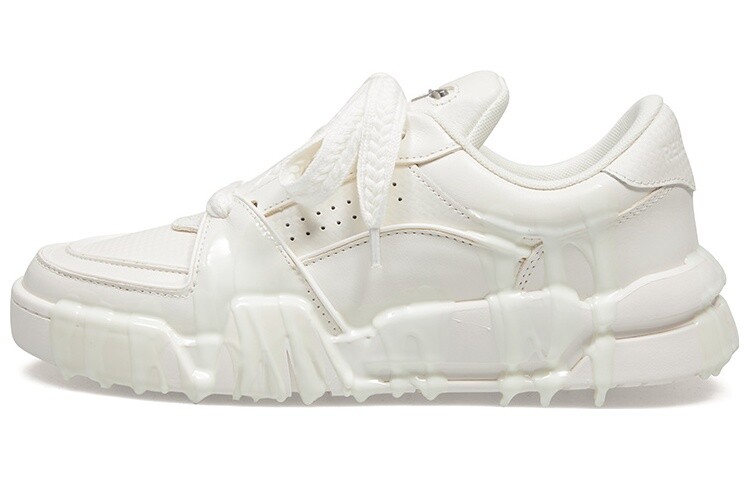 Стильные мужские кроссовки для скейтбординга с низким верхом белого цвета The Last Redemption, Белый, Стильные мужские кроссовки для скейтбординга с низким верхом белого цвета The Last Redemption