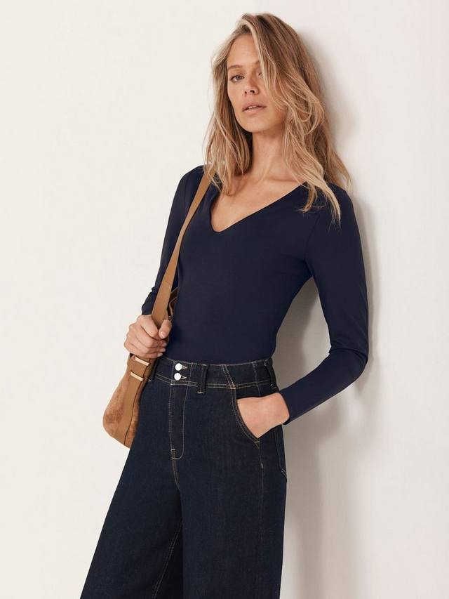 Топ для многослойности с длинными рукавами Mint Velvet, Navy
Топ для многослойности с длинными рукавами Mint Velvet, Navy