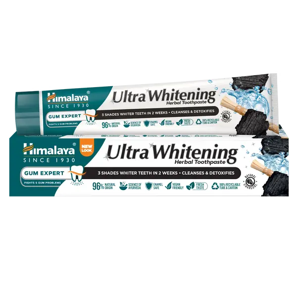 Ультраотбеливающая зубная паста Herbal, 75 мл Himalaya Gum expert
Ультраотбеливающая зубная паста Herbal, 75 мл Himalaya Gum expert