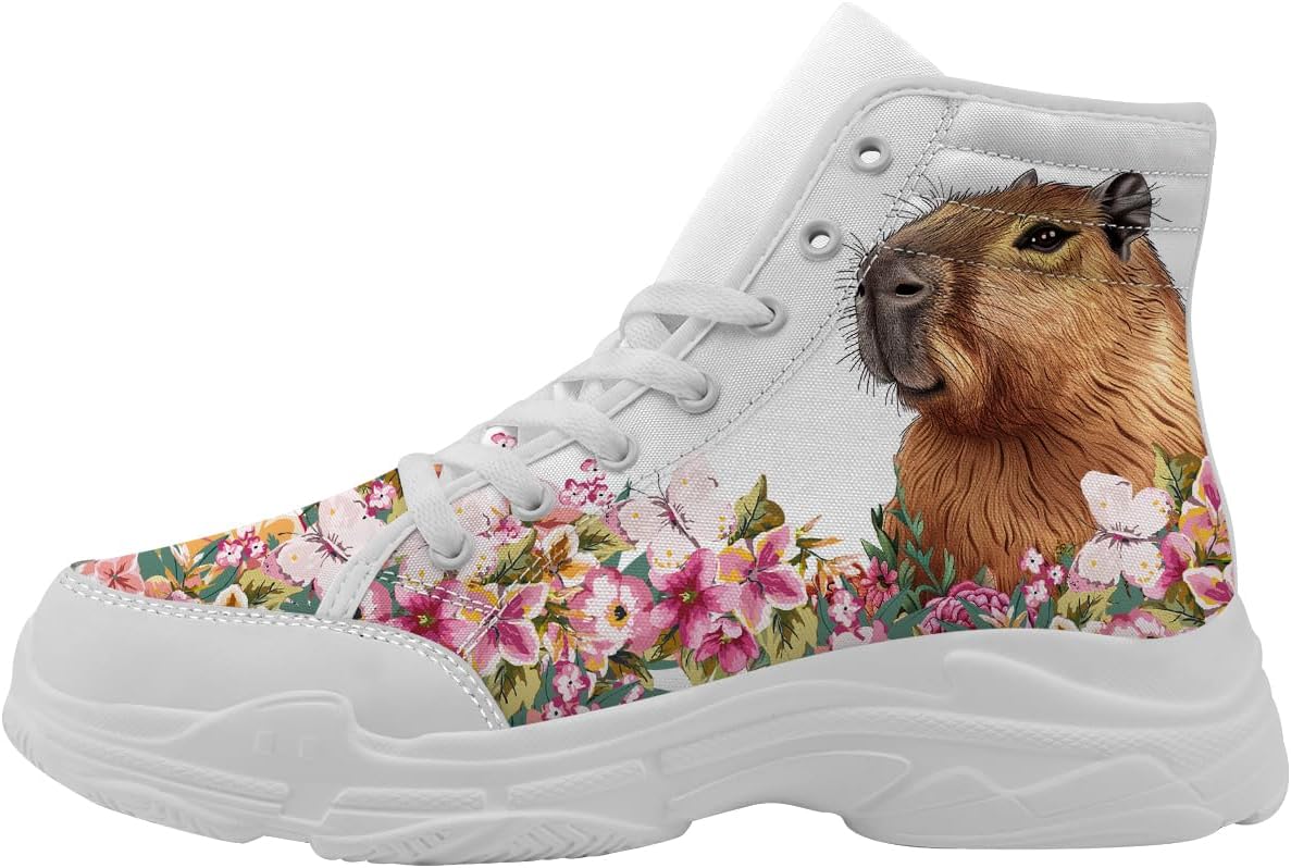 Женские высокие кеды Capybara, белые кружевные кеды на платформе из холщовой ткани, подарок для нее и для него Generic
Женские высокие кеды Capybara, белые кружевные кеды на платформе из холщовой ткани, подарок для нее и для него Generic