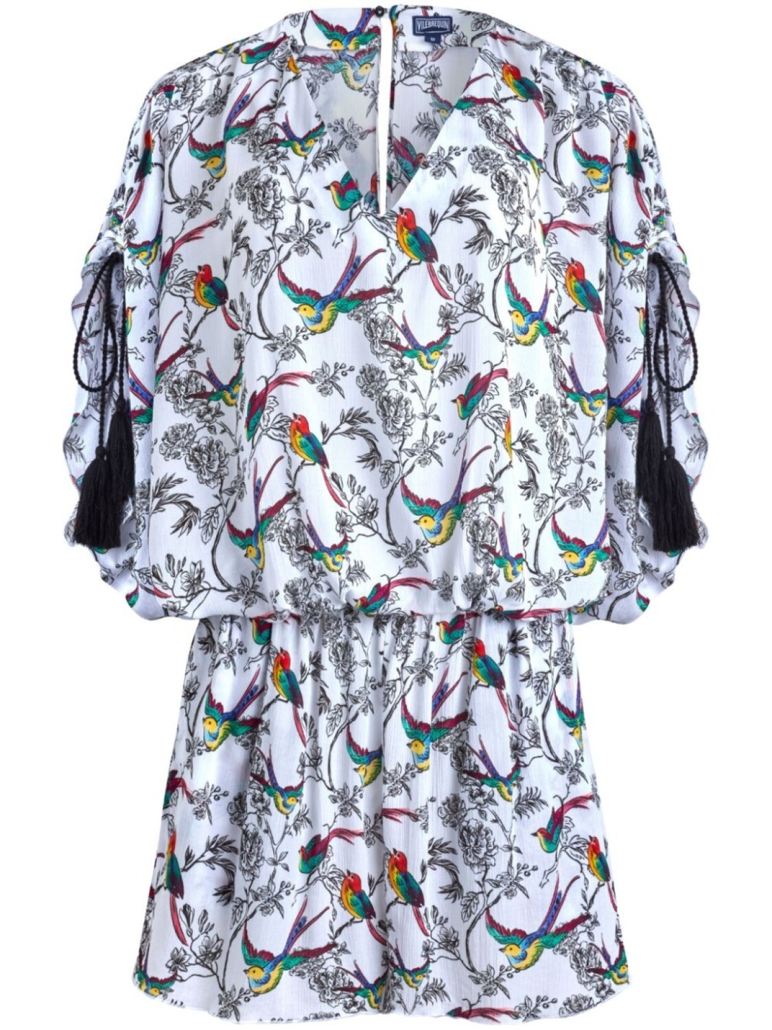 Комбинезон Vilebrequin Feelgood с принтом птиц, белый
Комбинезон Vilebrequin Feelgood с принтом птиц, белый